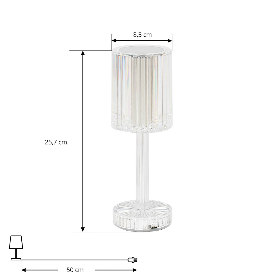 Lampe à poser  vintageLED, Louane