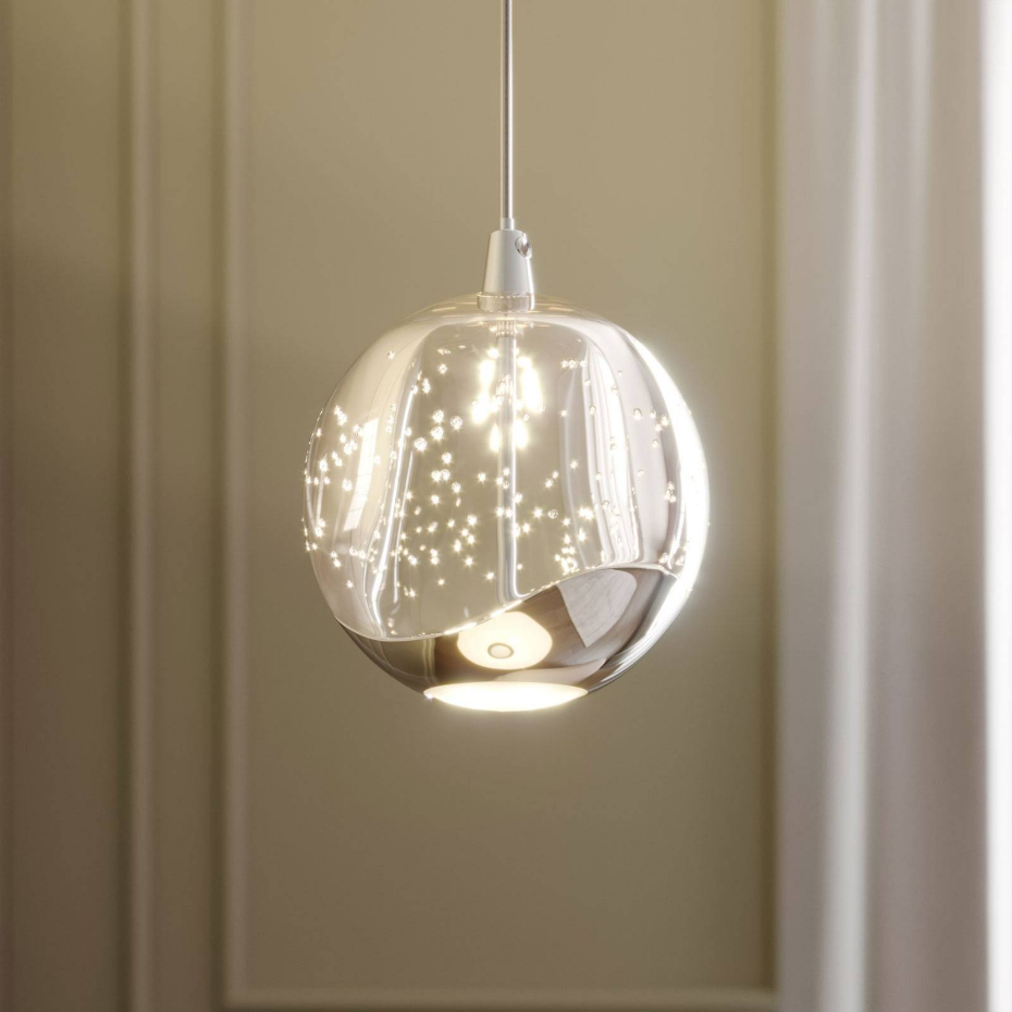 Suspension en verre moderneLED, Hayley