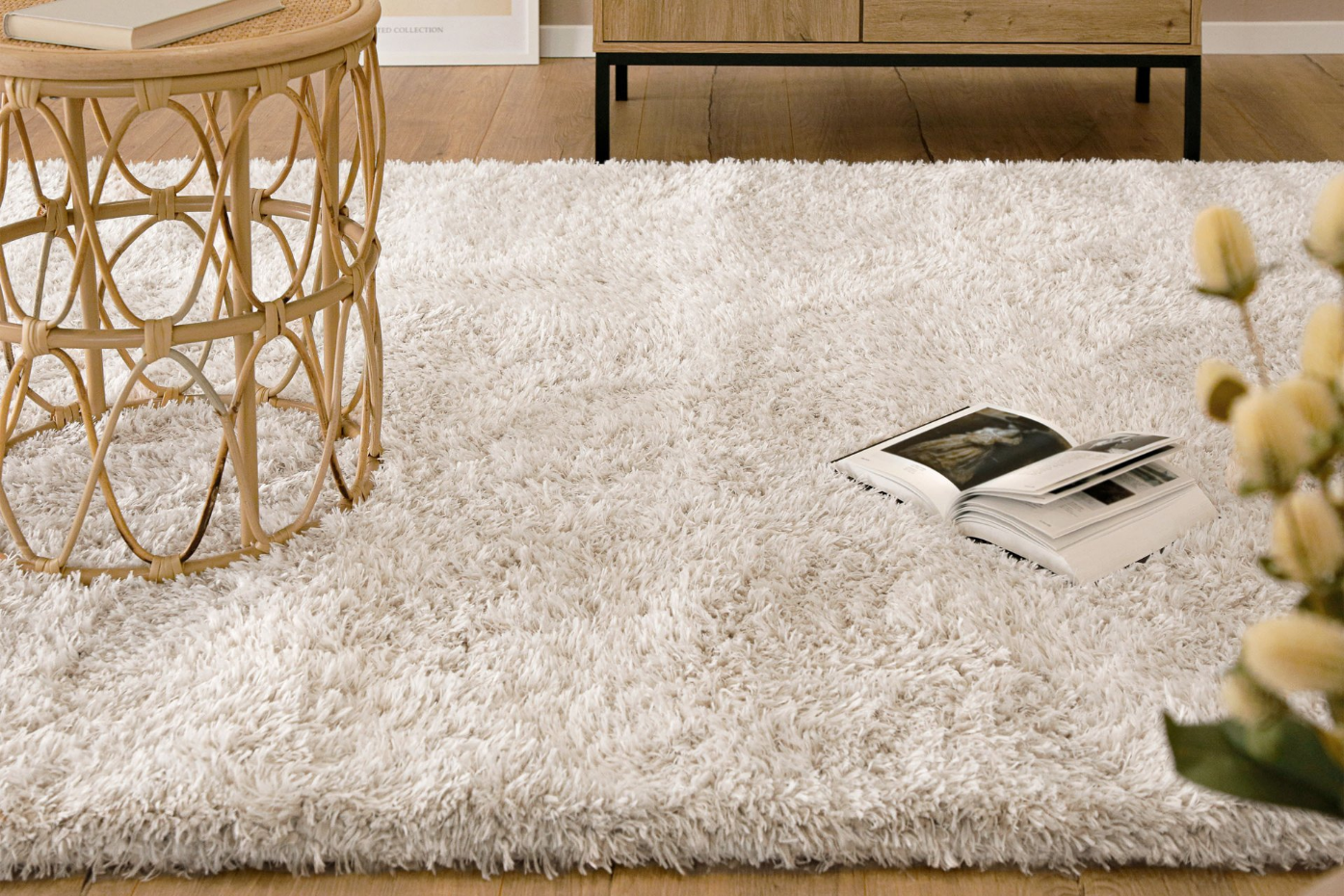 Tapis salon 100% de matière recyclée ,  YOGI