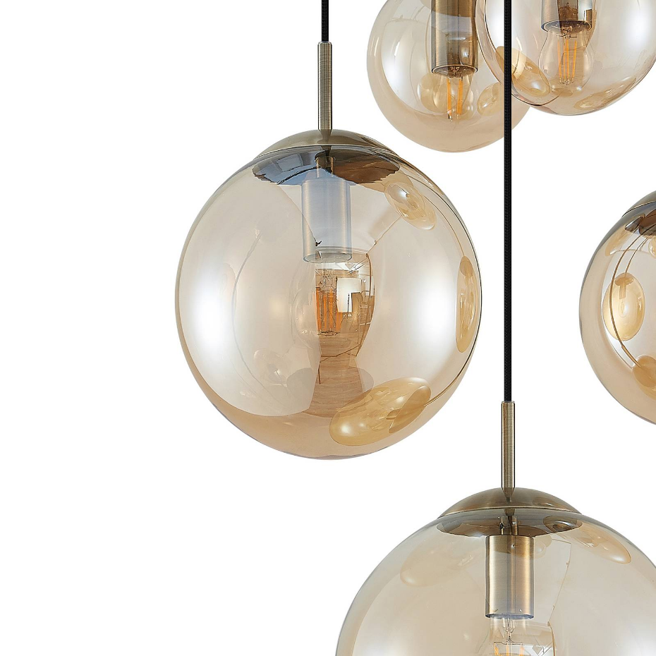 Suspension en verre vintage, Teeja
