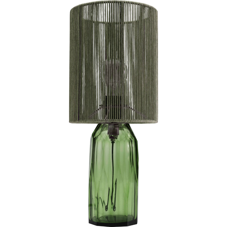 Lampe en verre et viscose, VECCIO
