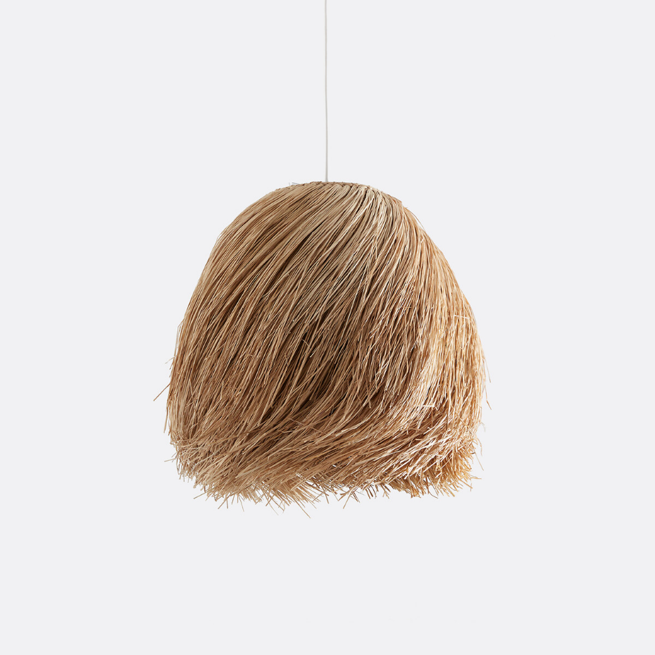Suspension en fibres de panama Ø30 cm, Samaï