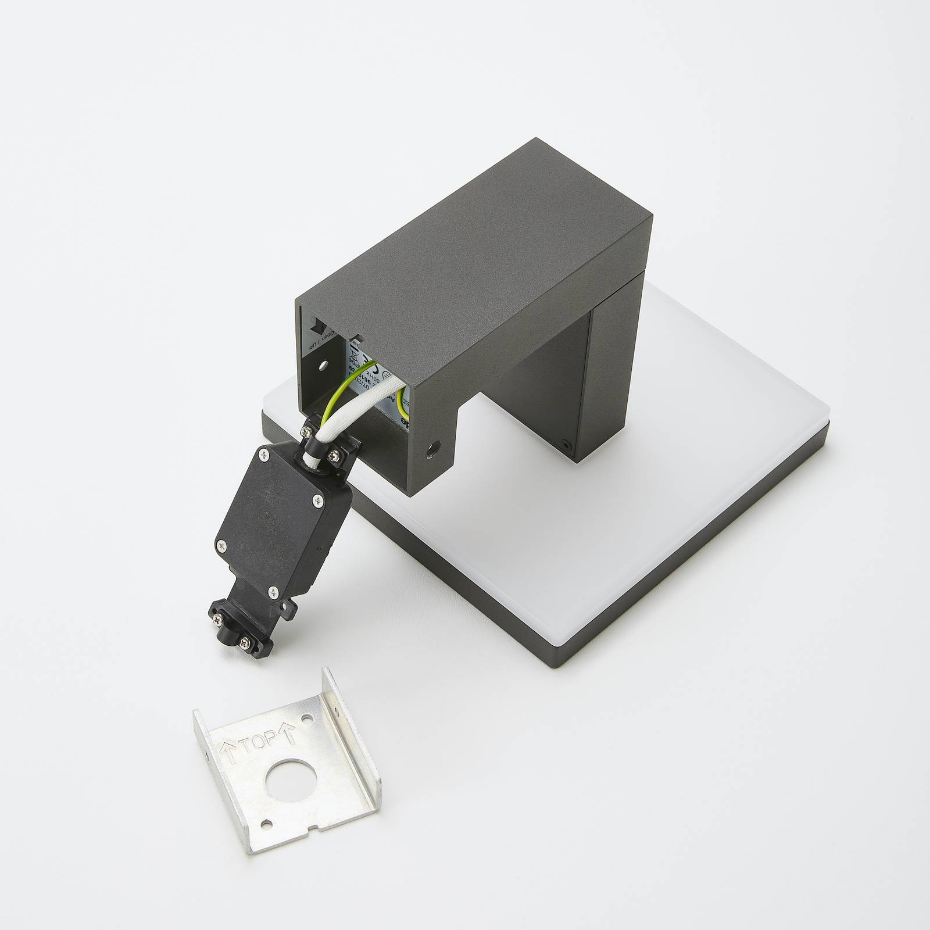 Applique extérieure en aluminium moderneLED