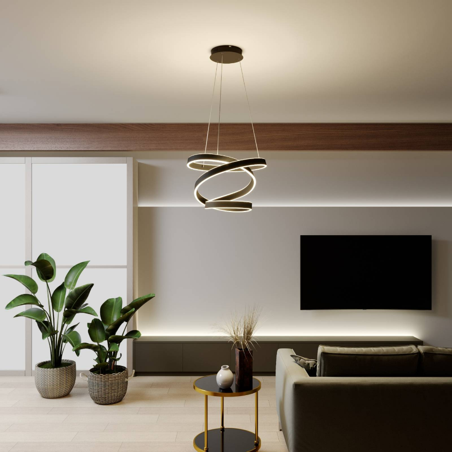 Suspension en aluminium moderneLED, Olada