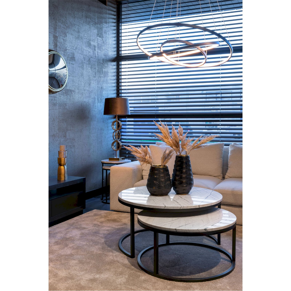 Lampe suspendue en aluminium Amira Richmond Decoration