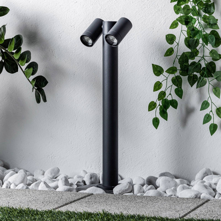Luminaire extérieur en aluminium moderne