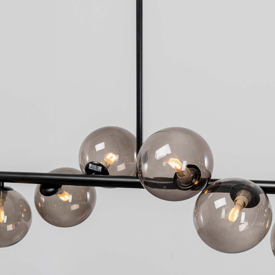 Suspension en verre et acier, SCALA BALLS