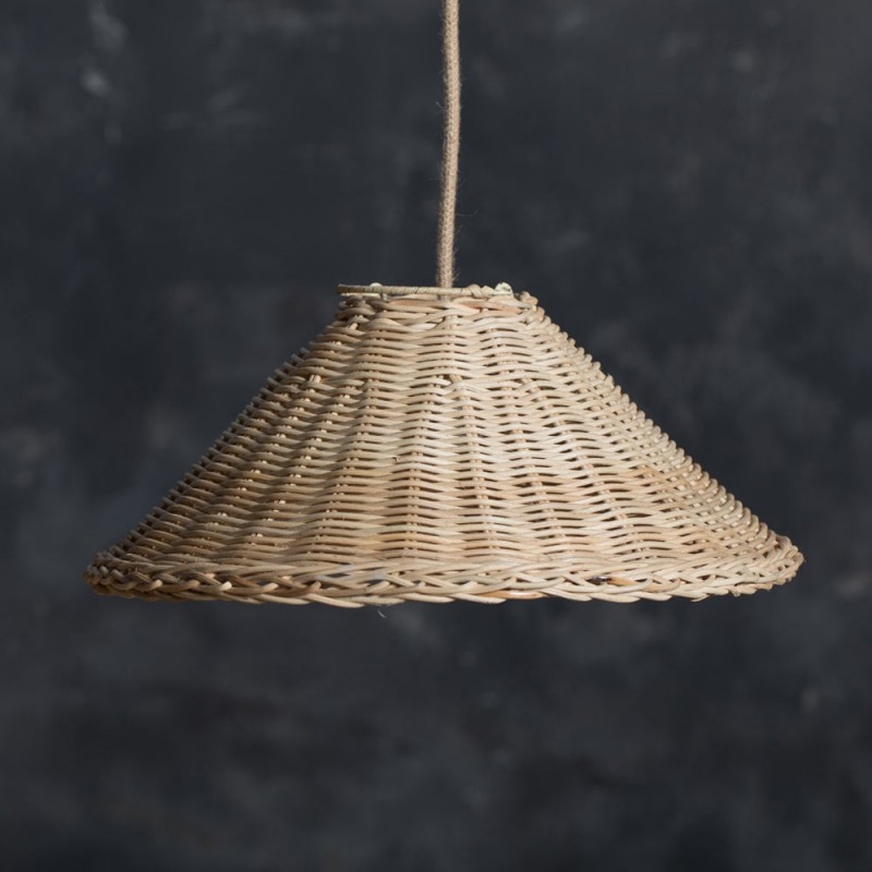 Petite Suspension En Rotin Topi