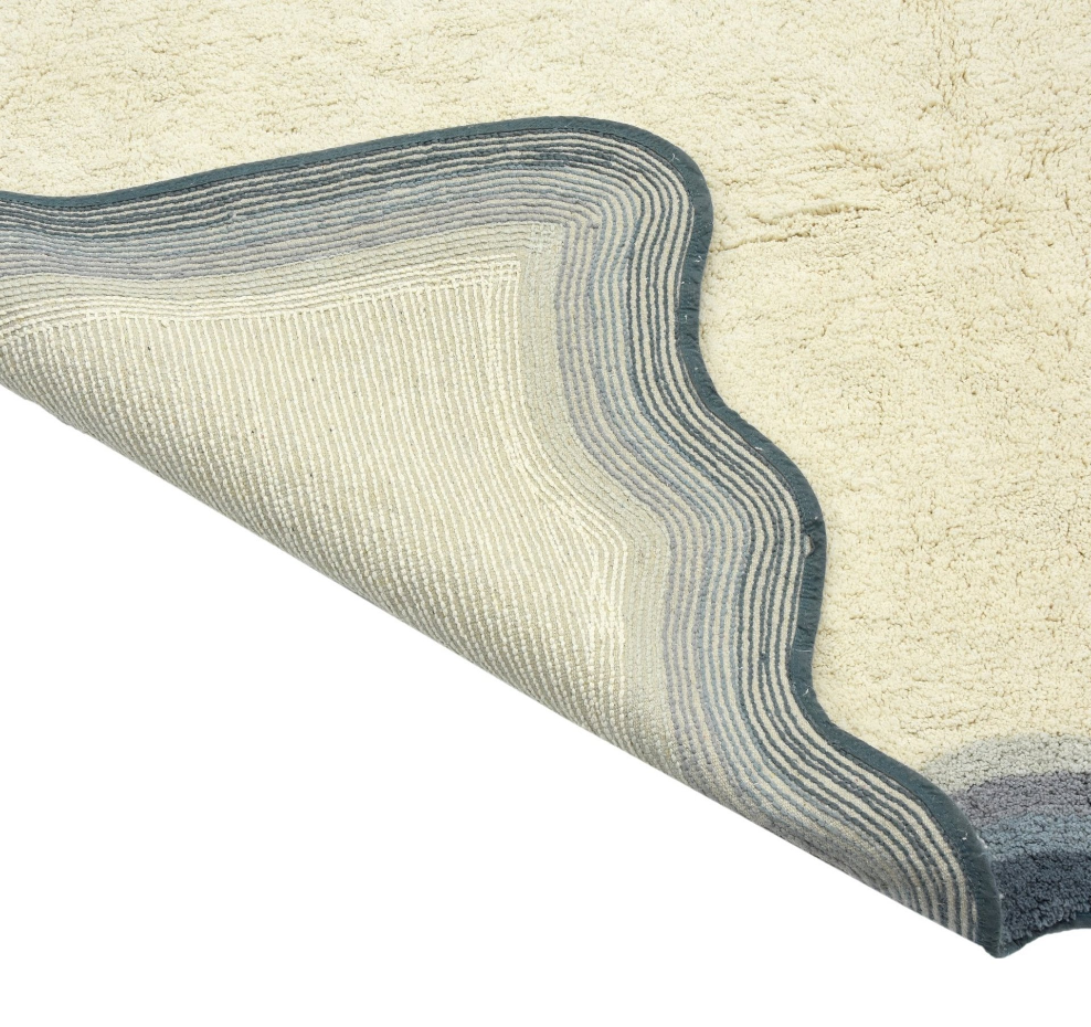 Tapis enfant en coton BISCUIT