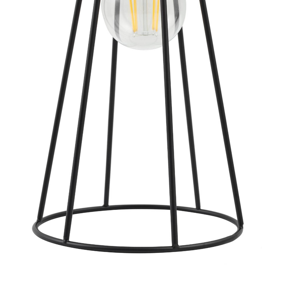 Lampe à poser en métal moderne, Tharion