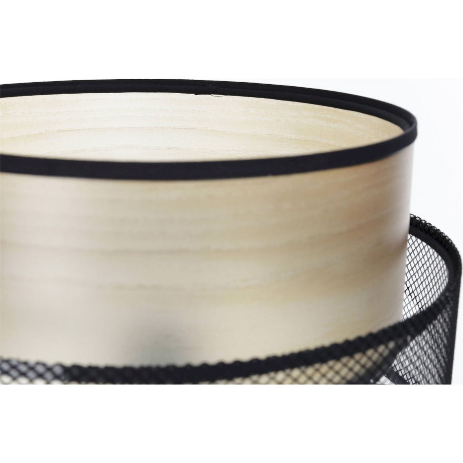 Lampe à poser ronde en PVC Duo ellegant