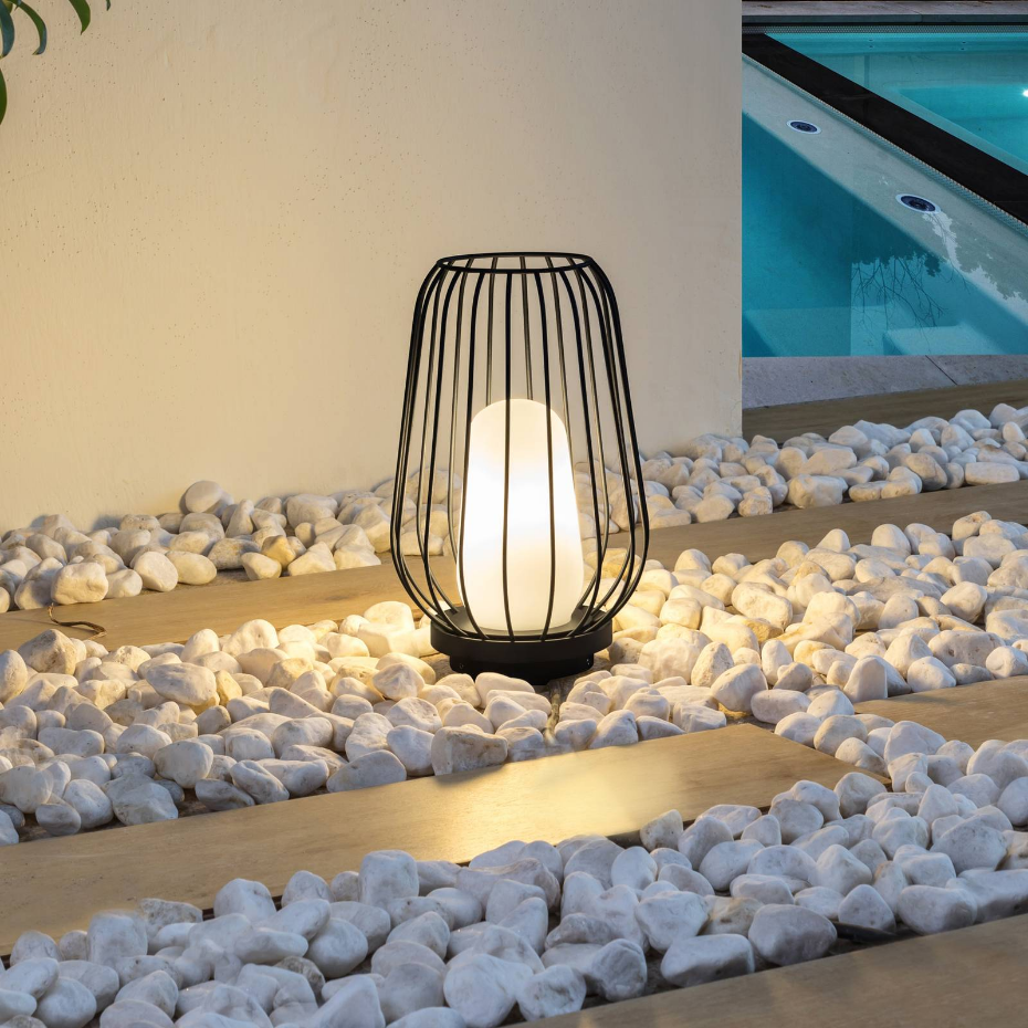Luminaire de terrasse en aluminium moderne
