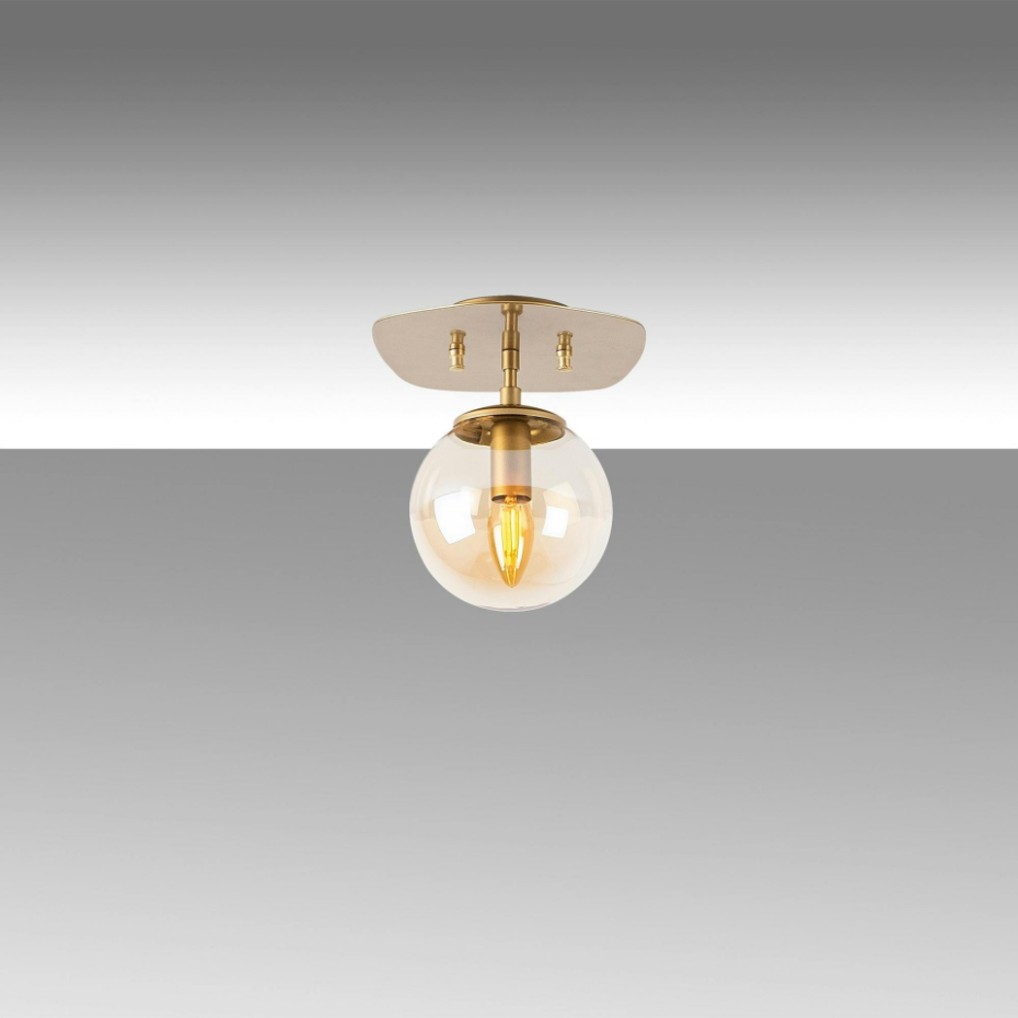 Plafonnier en verre – petit globe design SIERRE