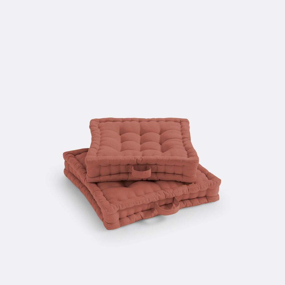Coussin de sol coton recyclé, Scenario