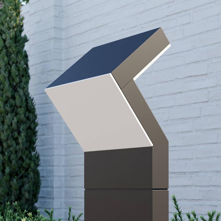 Luminaire extérieur en aluminium moderneLED