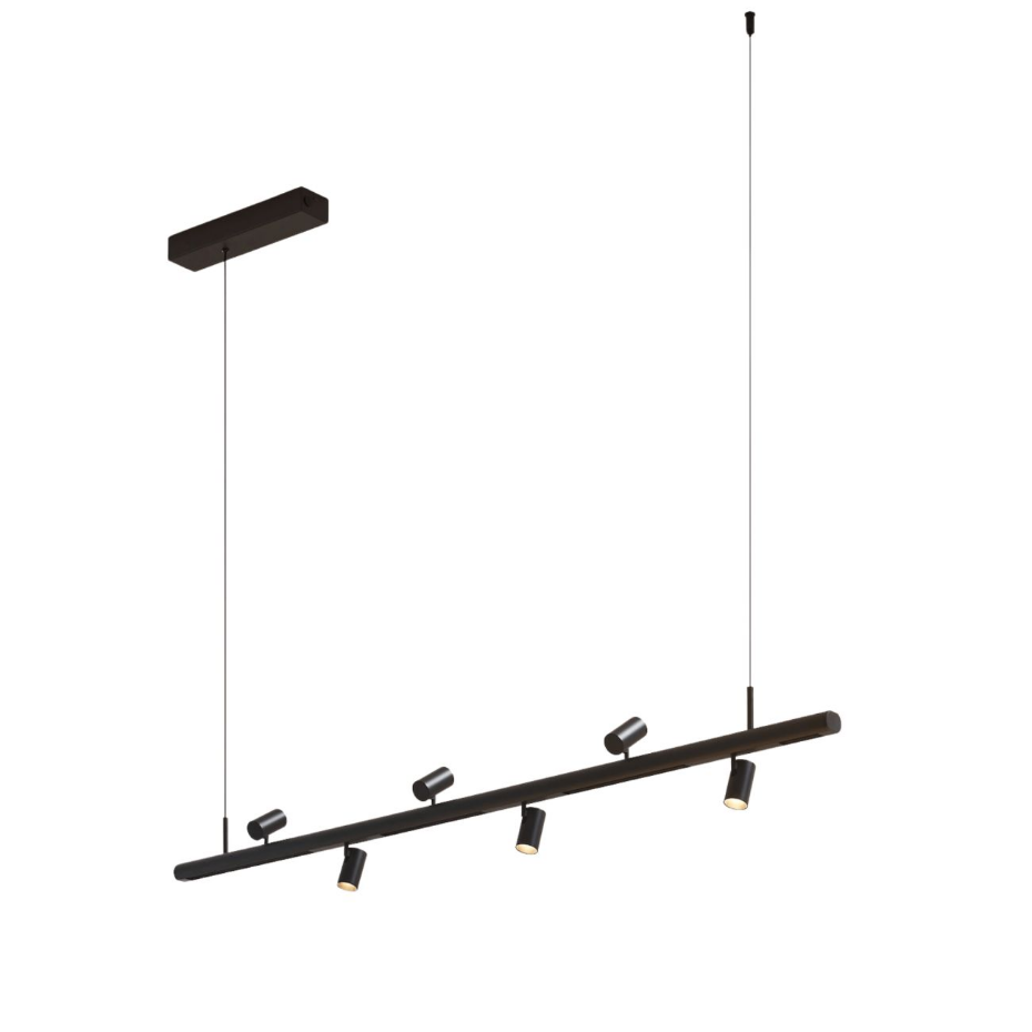 Suspension 6 spots LED orientables - LYNE