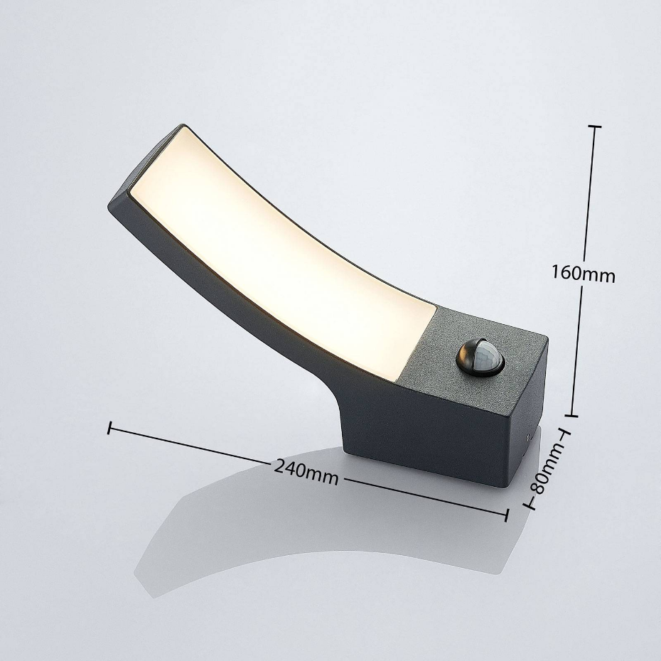 Applique extérieure en aluminium moderneLED