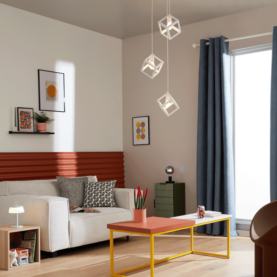 Suspension en fer, PLYWOOD