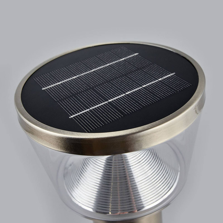 Lampe solaire en inox moderneLED, Antje