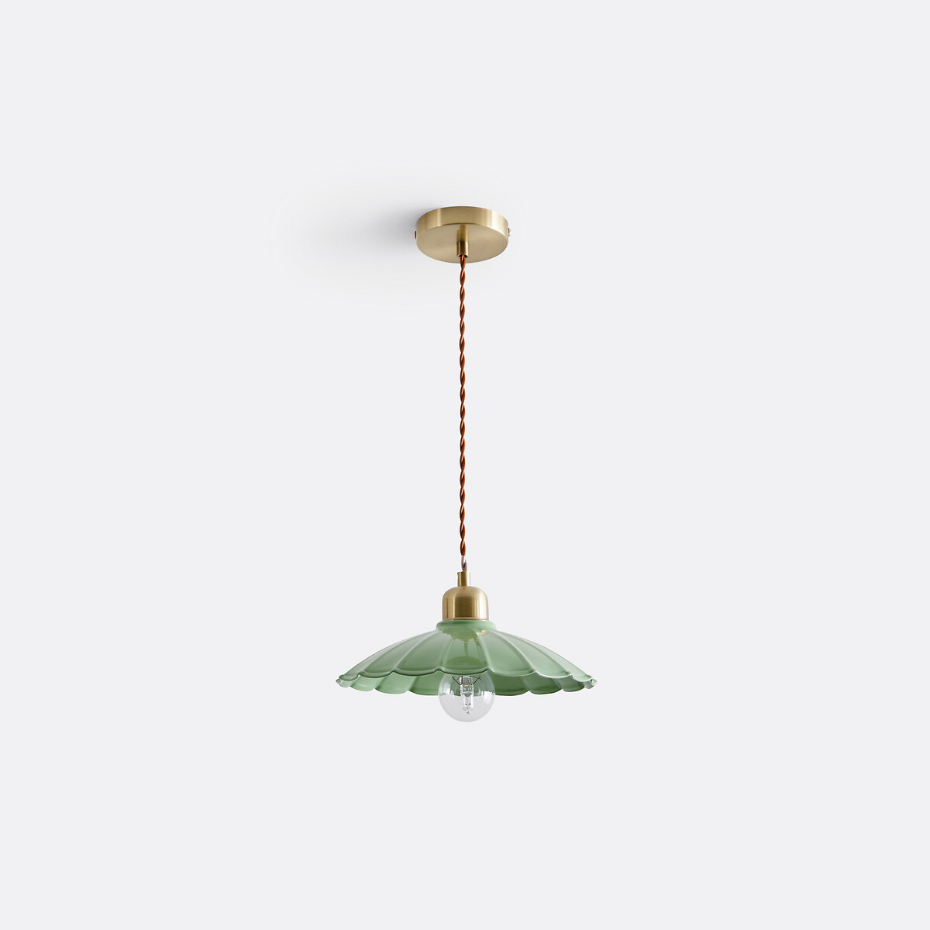 Suspension festonnée en métal fer, Festonia