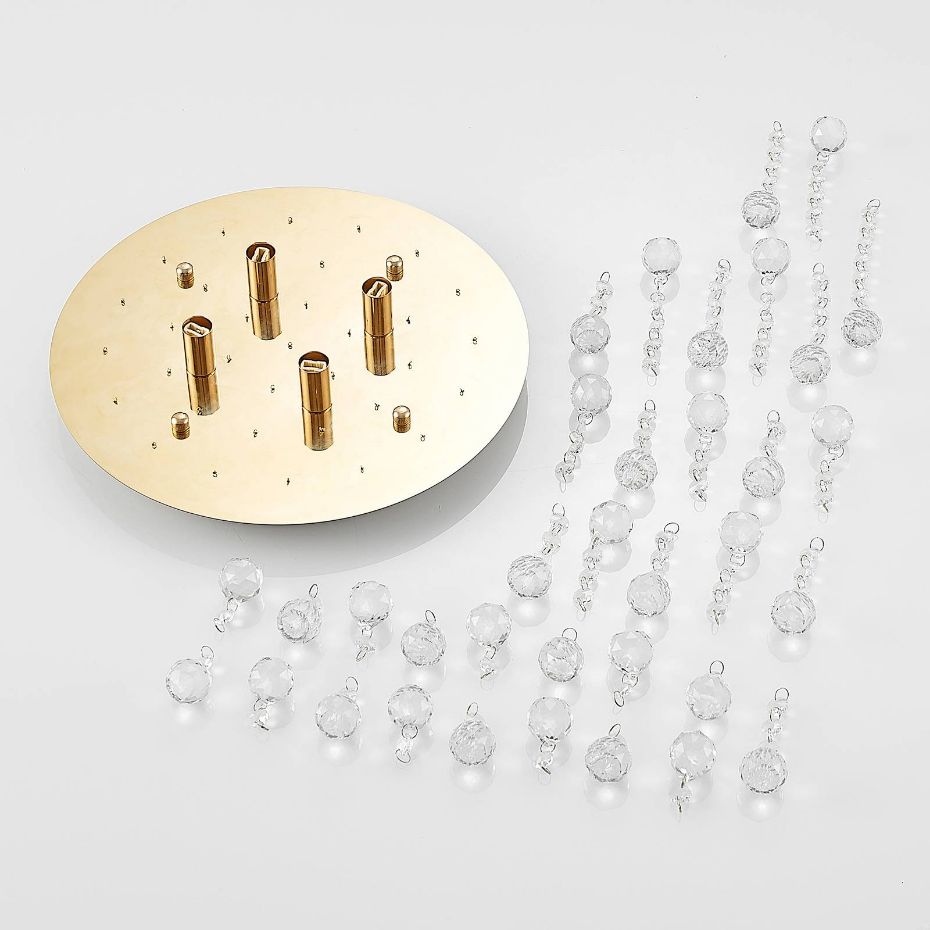 Plafonnier en cristal design, Gillion