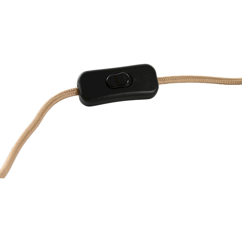 Lampe de table en rotin rond Tropical