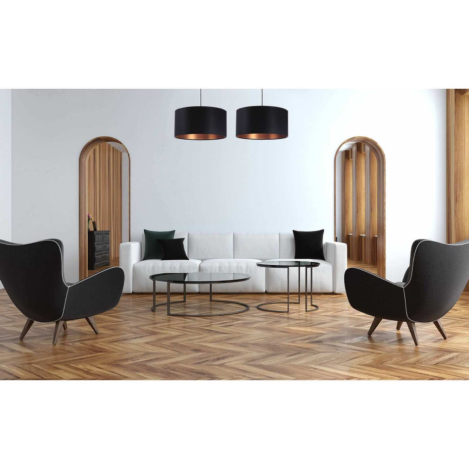 Suspension en tissu satin Glam