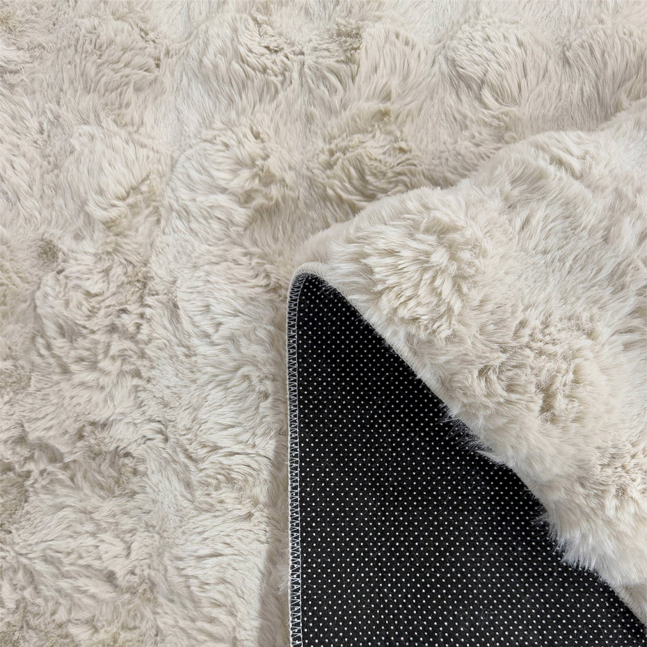 Tapis rectangulaire en polyester Bubble
