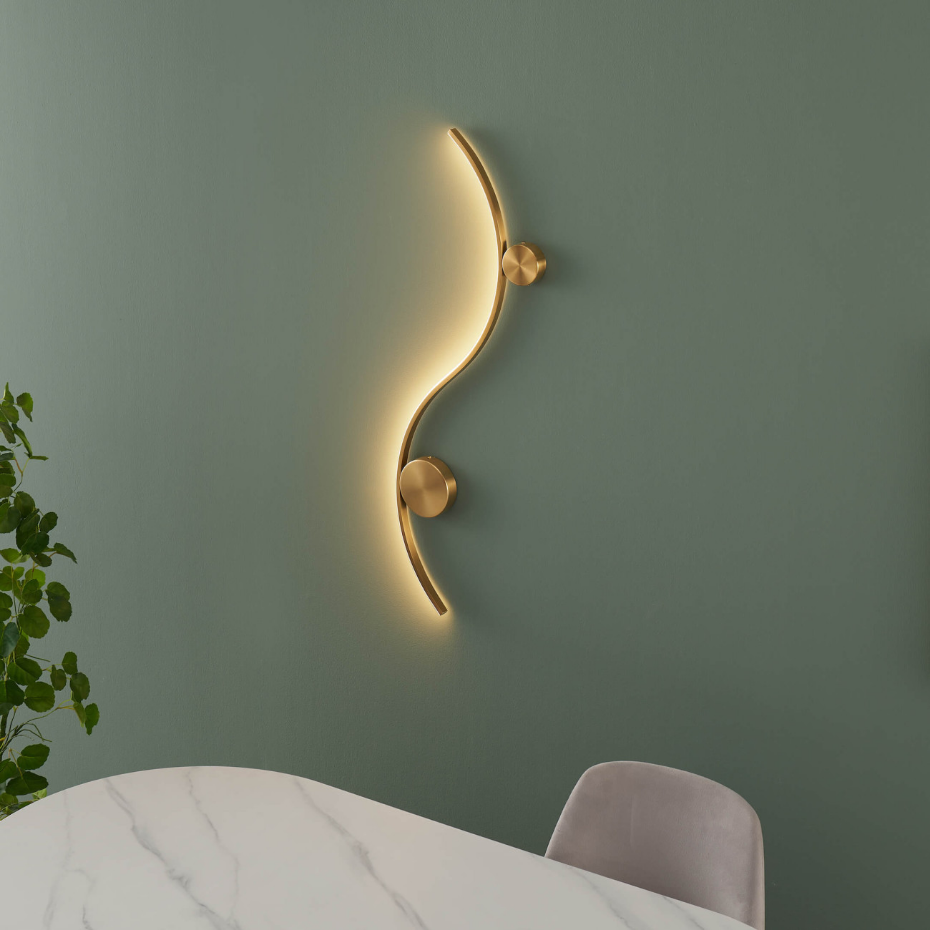 Applique murale avec LED intégrées – CURVA