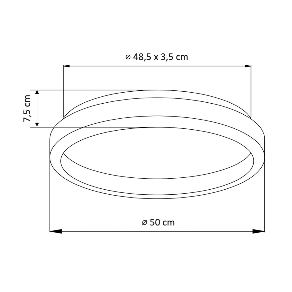 Plafonnier Rond LED – SANDY