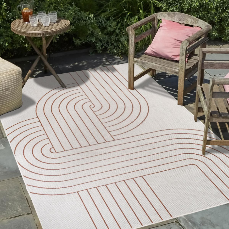 Tapis extérieur, kilim reversible BB REVERSIBLE