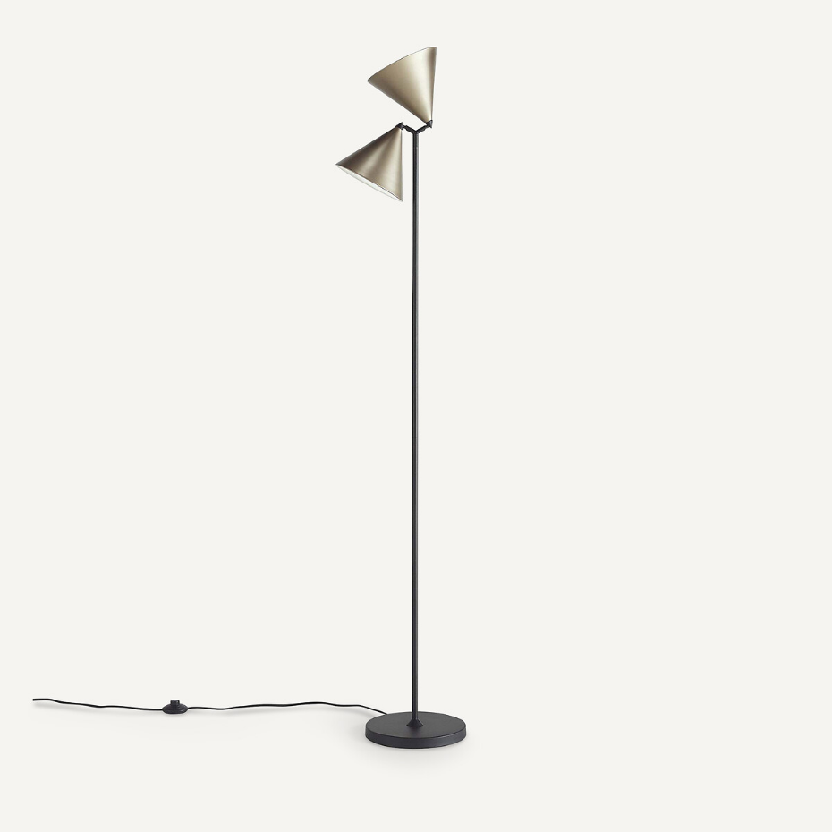 Lampadaire liseuse métal fer, Moke
