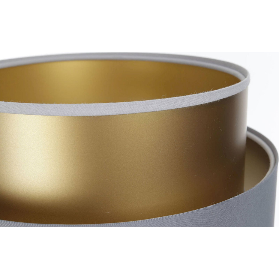 Lampe à poser ronde en PVC Duo ellegant
