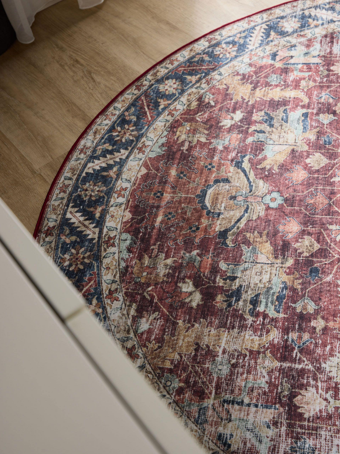 Tapis rond lavables GEORGE