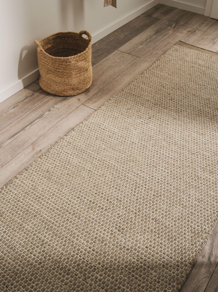 Tapis de couloir en laine tissé main ROCCO
