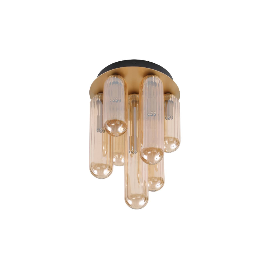 Plafonnier en verre antique, Freylin