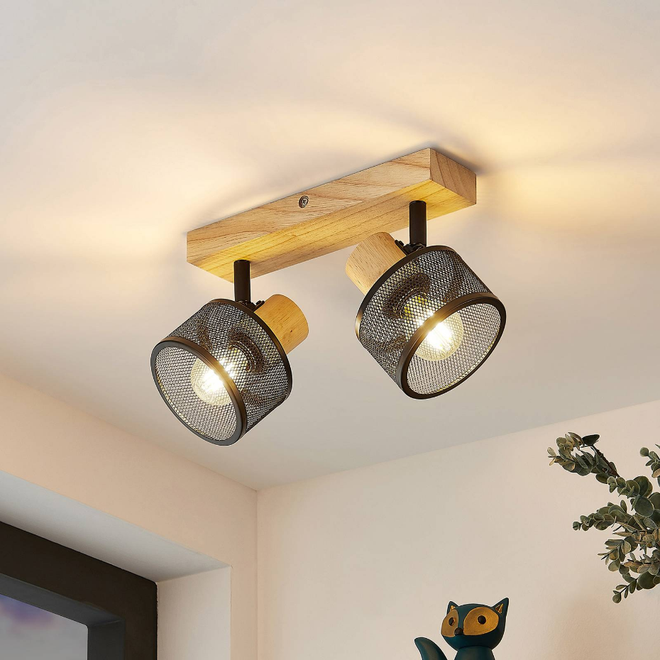 Spot en bois moderne, Evinora