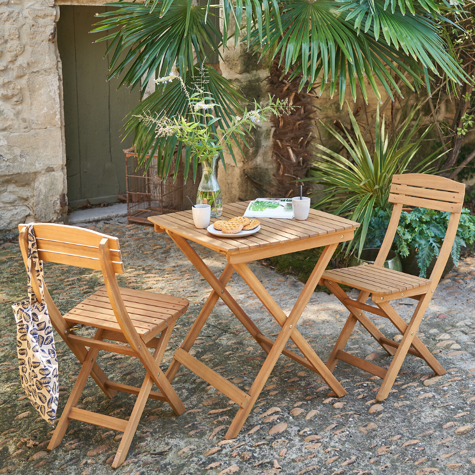 Set de jardin pliant Garden 3 pièces