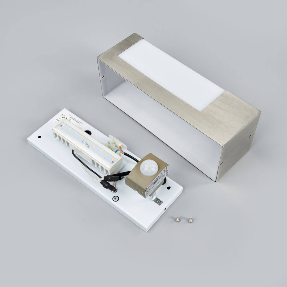 Applique extérieure en inox moderneLED
