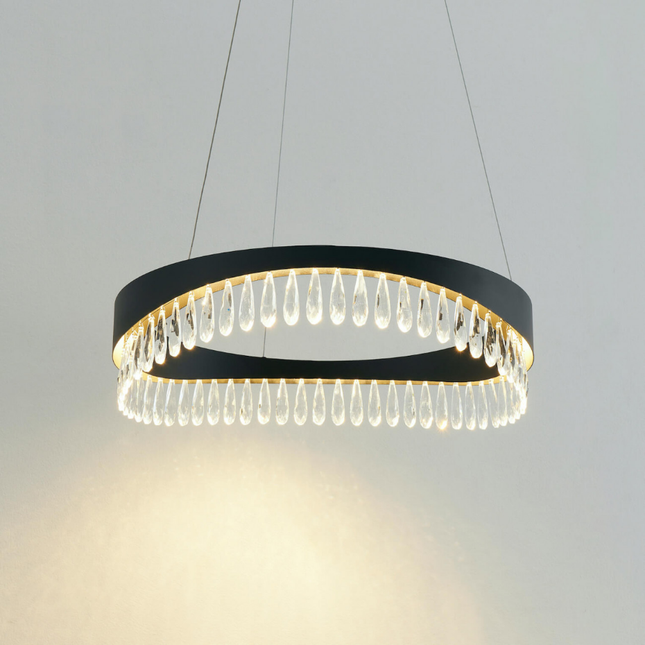 Suspension anneau de cristal – CAPILANO