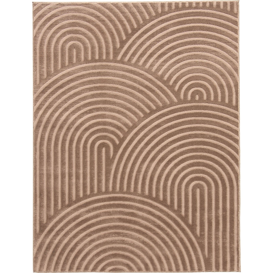 Tapis rectangulaire en polypropylène Bianca