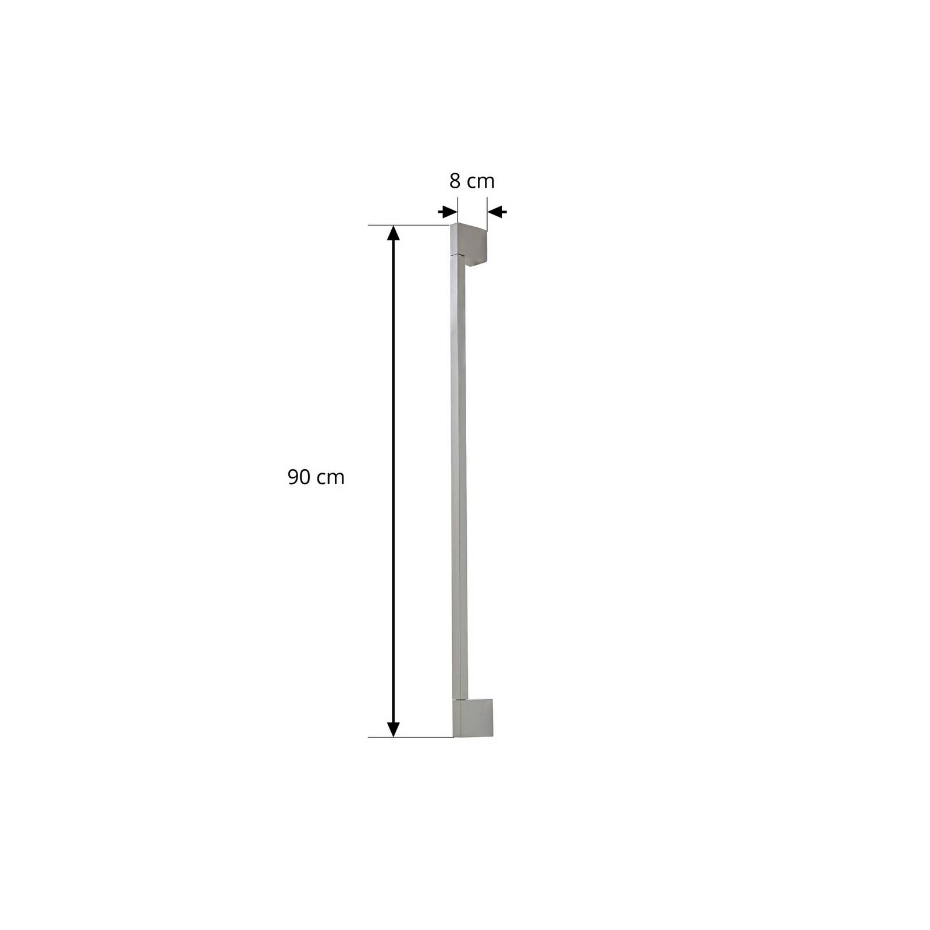 Applique extérieure en aluminium moderneLED