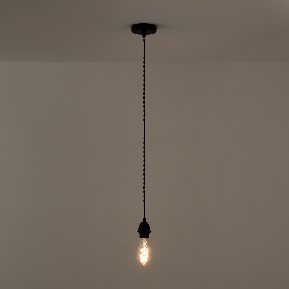 Câble électrique pour suspension E27, Baulind
