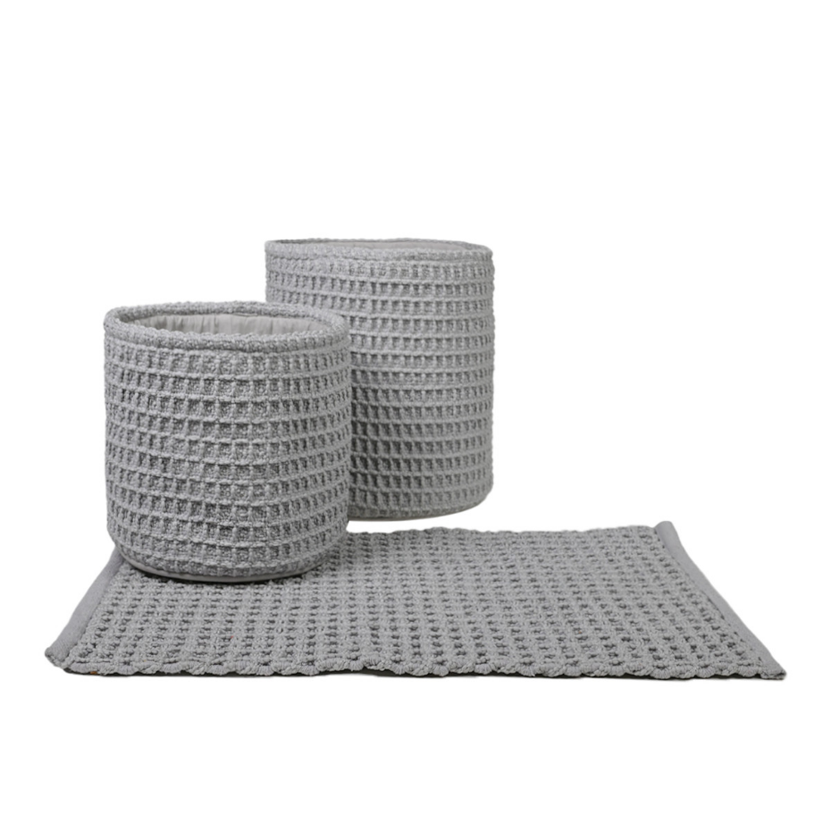 Tapis d'intérieur ou salle de bain 2200 gr/m² WAFFLE