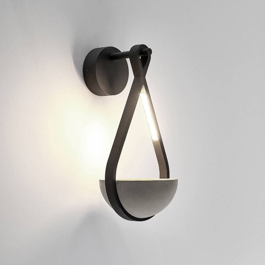 Applique extérieure en aluminium moderneLED