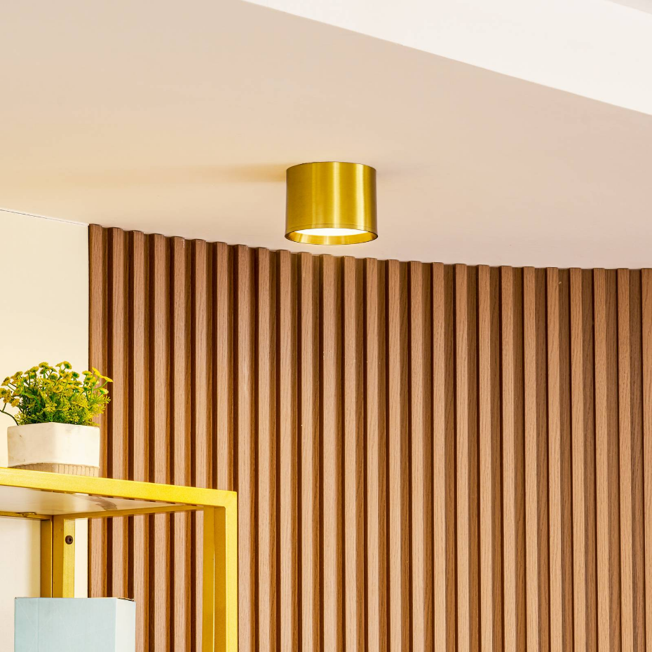 Plafonnier en aluminium moderneLED, Nivoria