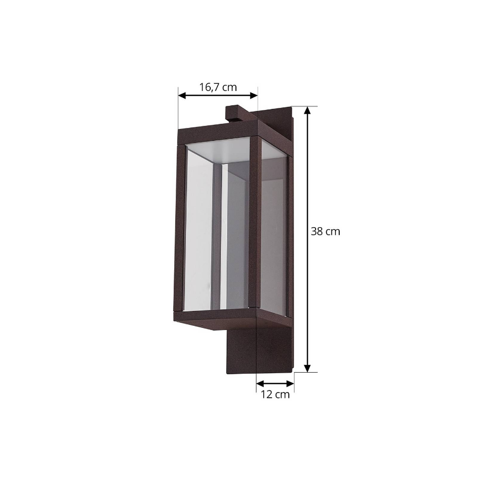 Applique extérieure en aluminium moderneLED