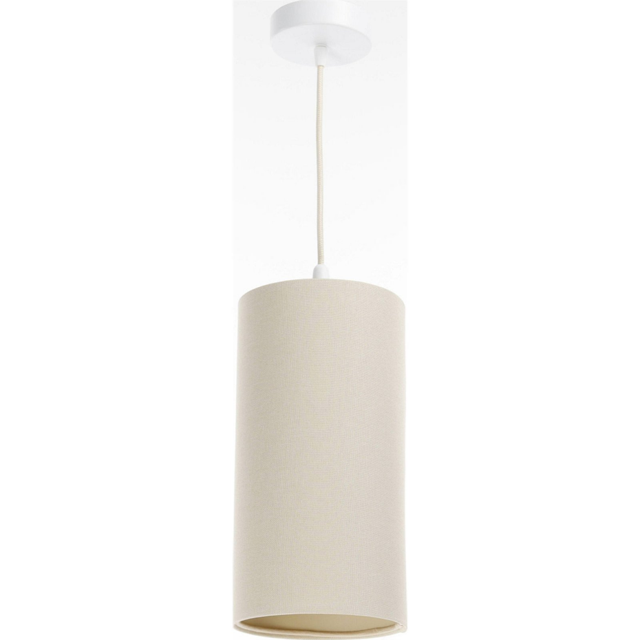 Suspension en lin rond Boho Elegant
