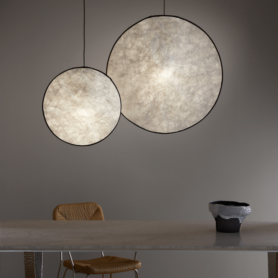 Suspension en Tyvek®, Ø 45 cm, Moon
