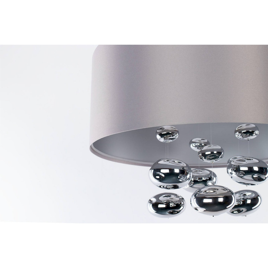 Suspension ronde en tissu boules décoratives Bubble Light